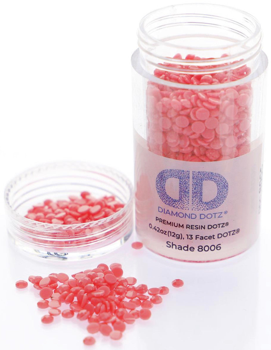 Gemas de estilo libre Diamond Dotz 2,8 mm 12 g Rosa 8006